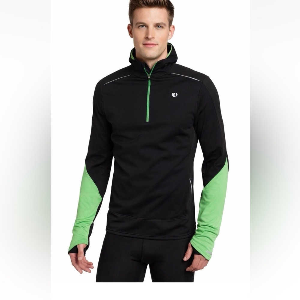 Pearl Izumi Men's Pullover 1/4 Zip Soft Shell Jacket Size Medium Elite Series